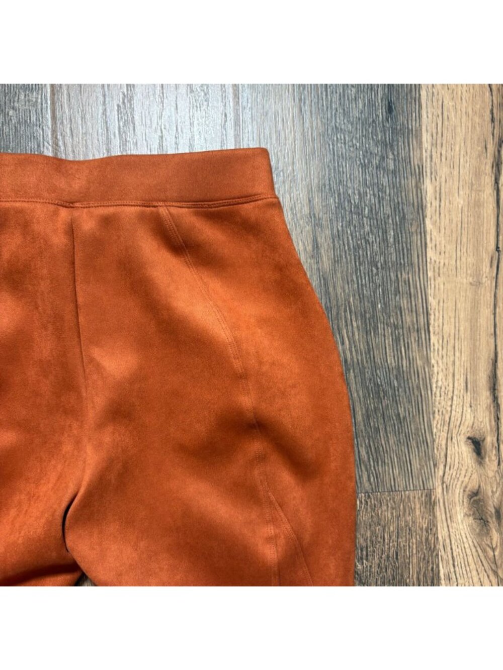 Halara Tummy Control Suede Leggings Autumnal Size XS 7/8 NWT 123 - Picture 5 of 9